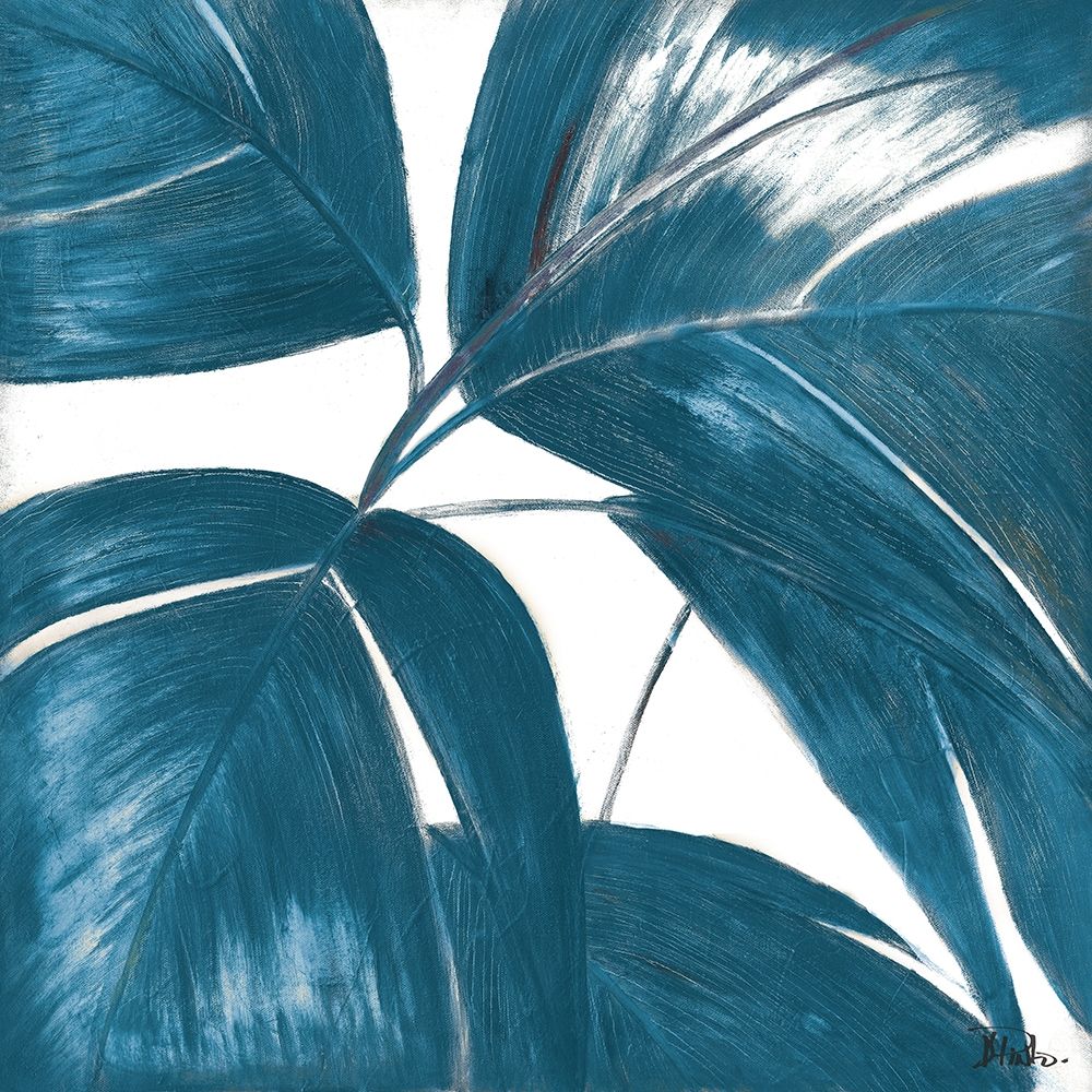 La Palmera in Turquoise I art print by Patricia Pinto for $57.95 CAD