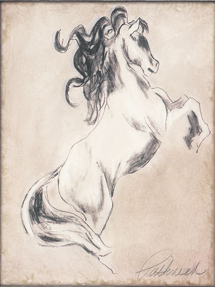 Majestic Horse I art print by Merri Pattinian for $57.95 CAD