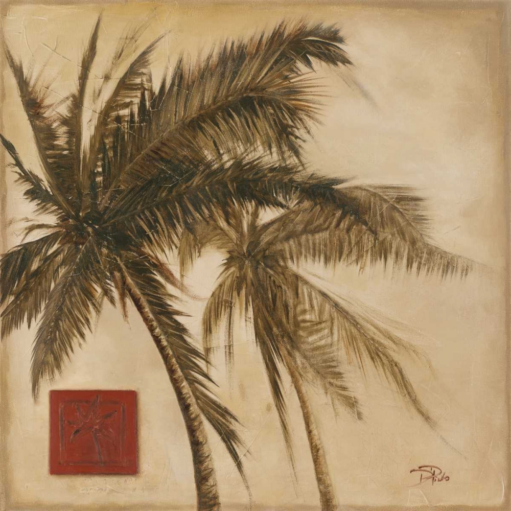 Sepia Palm II art print by Patricia Pinto for $57.95 CAD