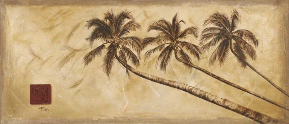 Sepia Palms art print by Patricia Pinto for $57.95 CAD