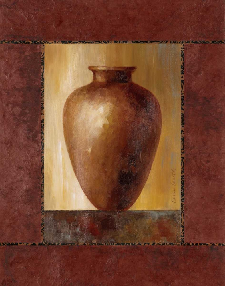 Mahogany Pottery Vase art print by Lanie Loreth for $57.95 CAD