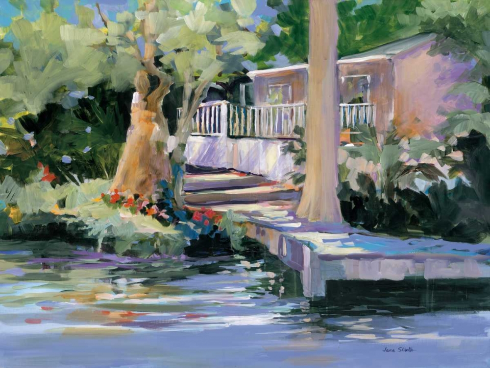 Mt. Dora Canal House art print by Jane Slivka for $57.95 CAD