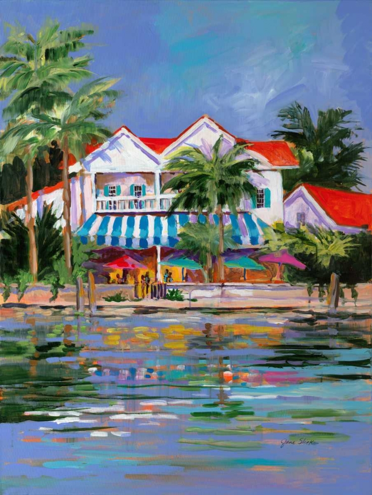 Beach Resort I art print by Jane Slivka for $57.95 CAD
