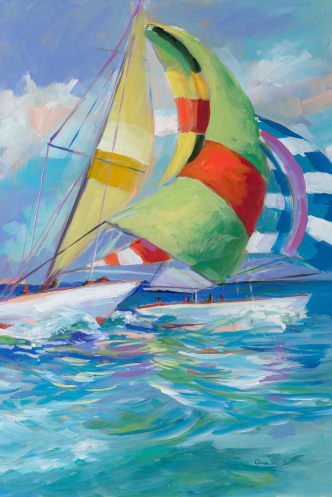Full Sail I art print by Jane Slivka for $57.95 CAD