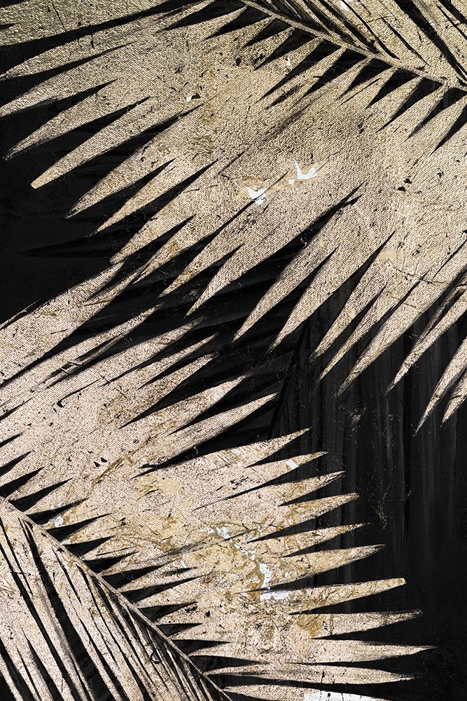 Natural Palms on Black III art print by Patricia Pinto for $57.95 CAD