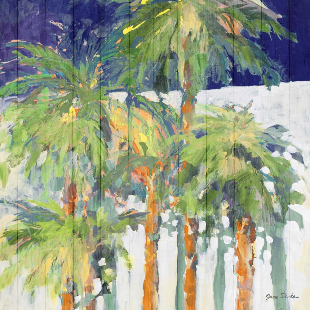 Wood Shadow Palms I art print by Jane Slivka for $57.95 CAD