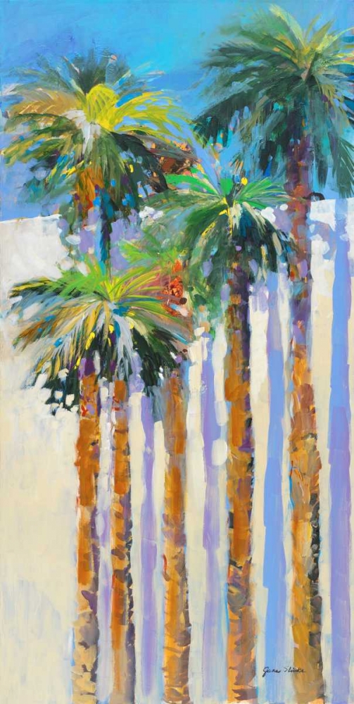 Shadow Palms II art print by Jane Slivka for $57.95 CAD