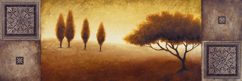 Warm Horizon I art print by Michael Marcon for $57.95 CAD