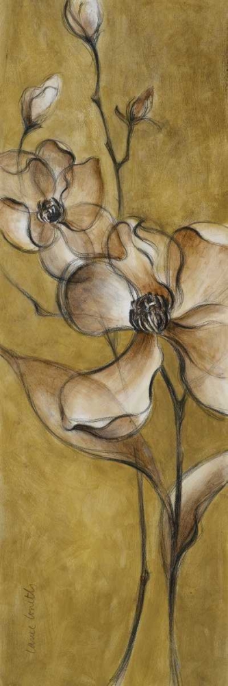 Translucent Magnolias on Gold art print by Lanie Loreth for $57.95 CAD