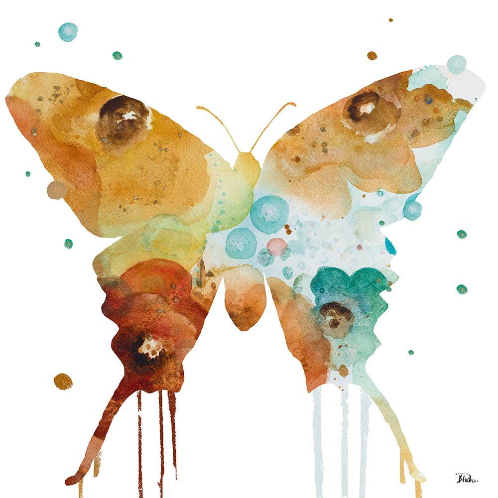 Mis Flores Butterfly II art print by Patricia Pinto for $57.95 CAD