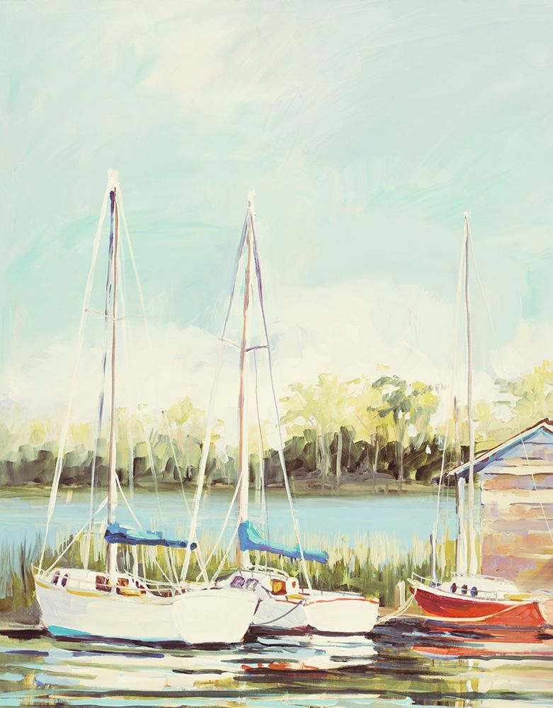 Sail Harbor art print by Jane Slivka for $57.95 CAD