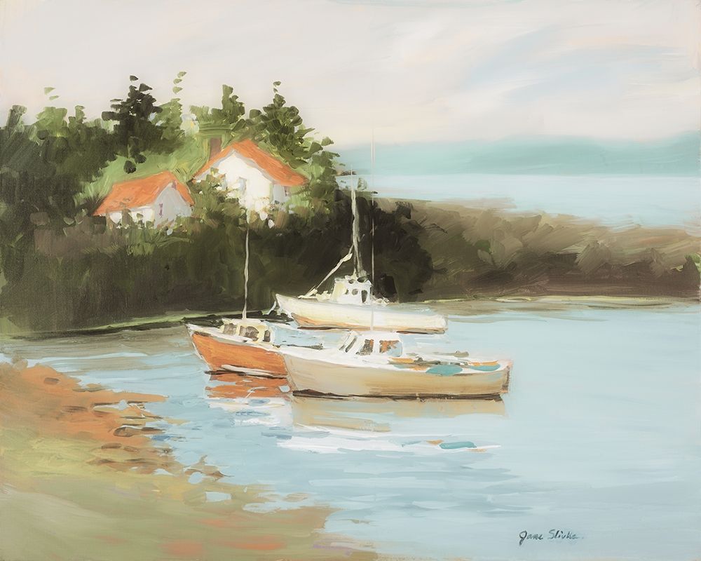 Sail Boats art print by Jane Slivka for $57.95 CAD