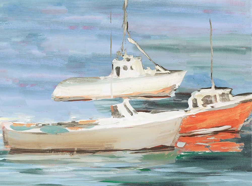 Atlantic Sailboats art print by Jane Slivka for $57.95 CAD