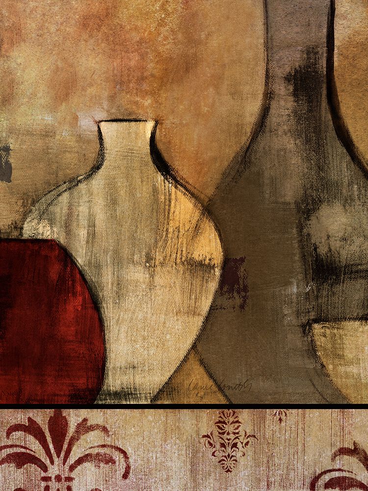 Glass Gathering with Red I art print by Lanie Loreth for $57.95 CAD