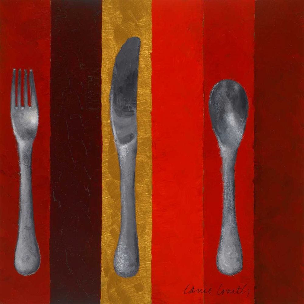 Bon Appetit Stripes I art print by Lanie Loreth for $57.95 CAD