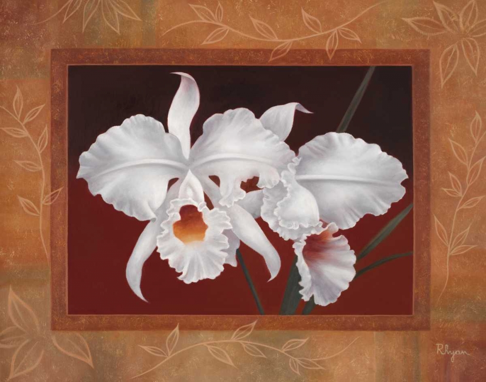 White Orchids art print by Vivien Rhyan for $57.95 CAD