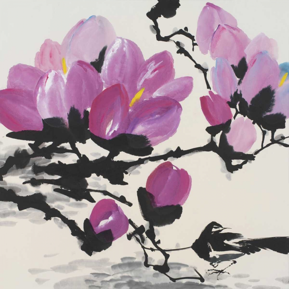 Sakura I art print by Llc Urban Pearl Collection for $57.95 CAD
