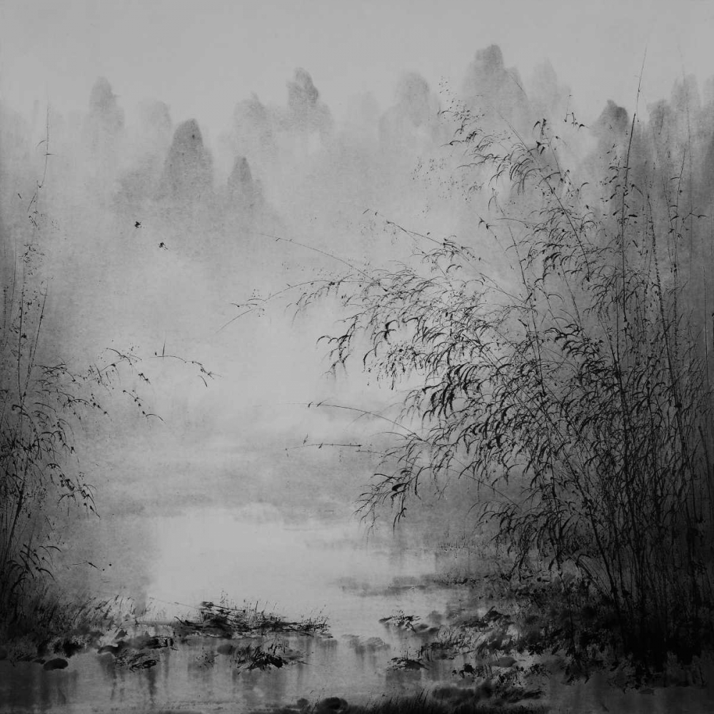Bamboo River II art print by Llc Urban Pearl Collection for $57.95 CAD