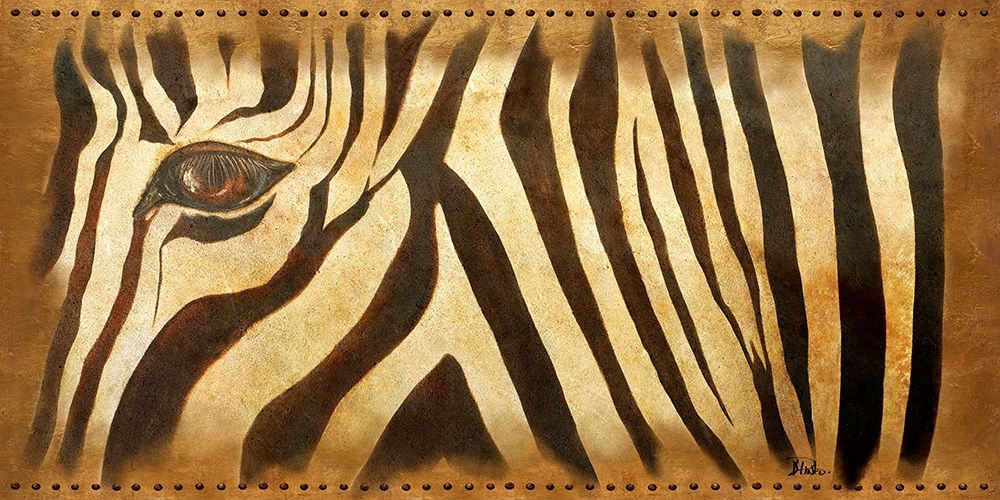 Zebra Eye art print by Patricia Pinto for $57.95 CAD