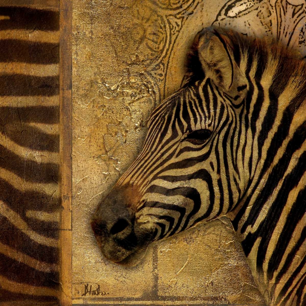 Elegant Safari I - Zebra art print by Patricia Pinto for $57.95 CAD