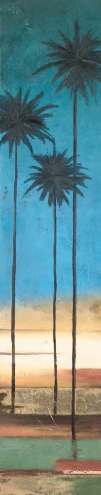 Thin Palms III - In Coastal Colors art print by Patricia Pinto for $57.95 CAD