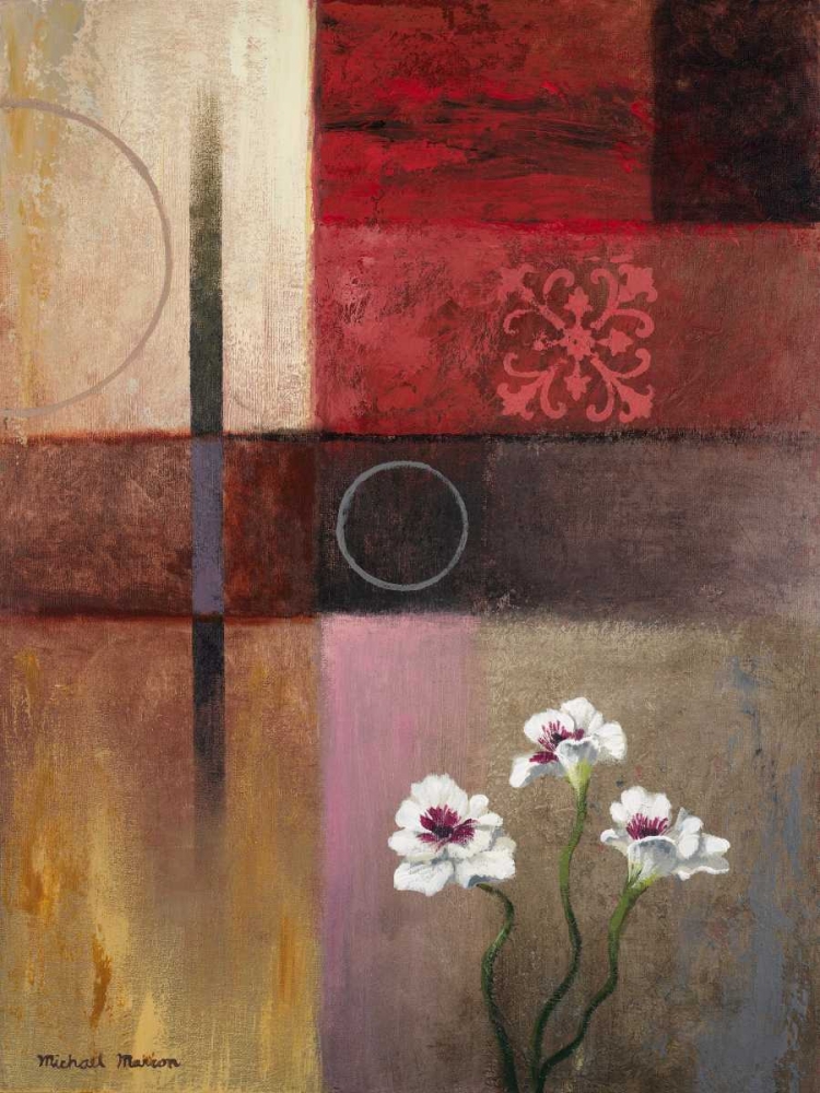 Flowers and Abstract Study II art print by Michael Marcon for $57.95 CAD