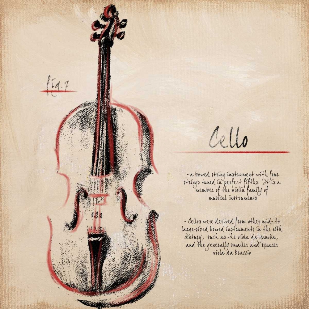 Cello art print by Hakimipour-Ritter for $57.95 CAD