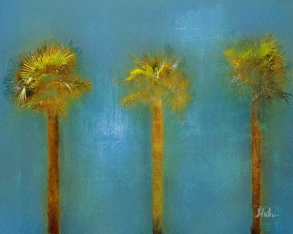 Three Palms I art print by Patricia Pinto for $57.95 CAD