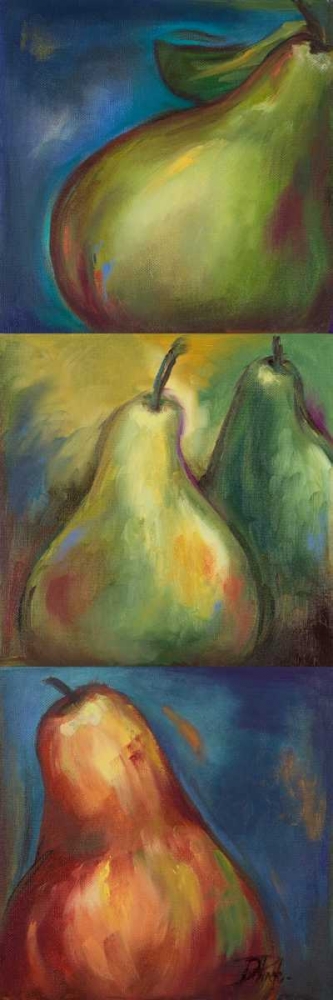 Pears 3 in 1 I art print by Patricia Pinto for $57.95 CAD