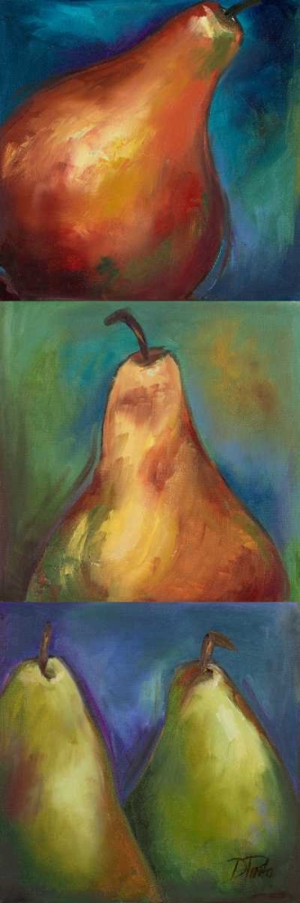 Pears 3 in 1 II art print by Patricia Pinto for $57.95 CAD