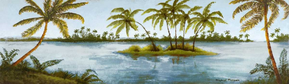 Cool Tropics I art print by Michael Marcon for $57.95 CAD