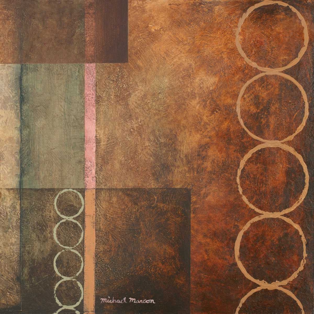 Circles in the Abstract I art print by Michael Marcon for $57.95 CAD