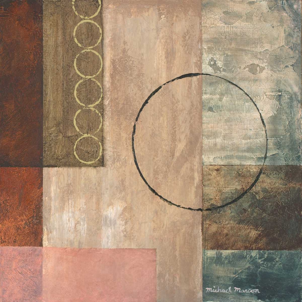 Circles in the Abstract II art print by Michael Marcon for $57.95 CAD