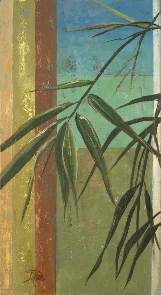 Bamboo and Stripes II art print by Patricia Pinto for $57.95 CAD