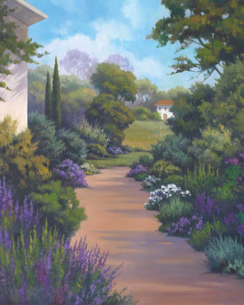Garden Path I art print by Vivien Rhyan for $57.95 CAD