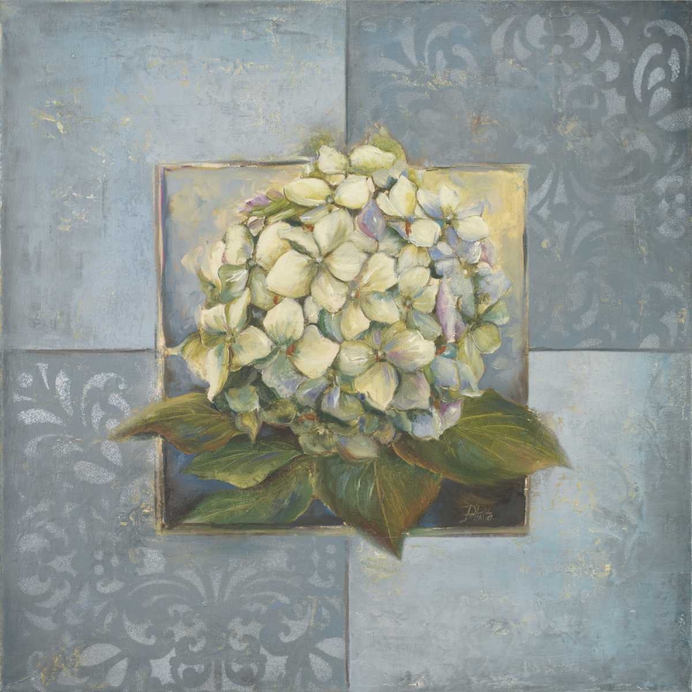 Hydrangeas on Blue I art print by Patricia Pinto for $57.95 CAD