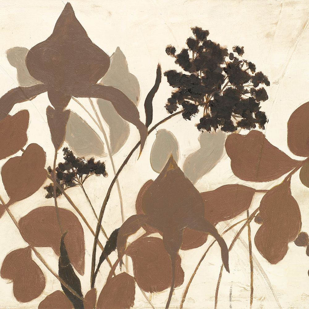 Spring Shadows in Taupe 1 art print by Patricia Pinto for $57.95 CAD