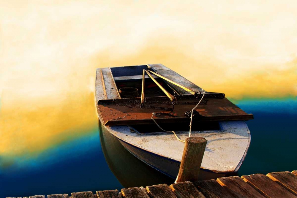 Boat II art print by Ynon Mabat for $57.95 CAD