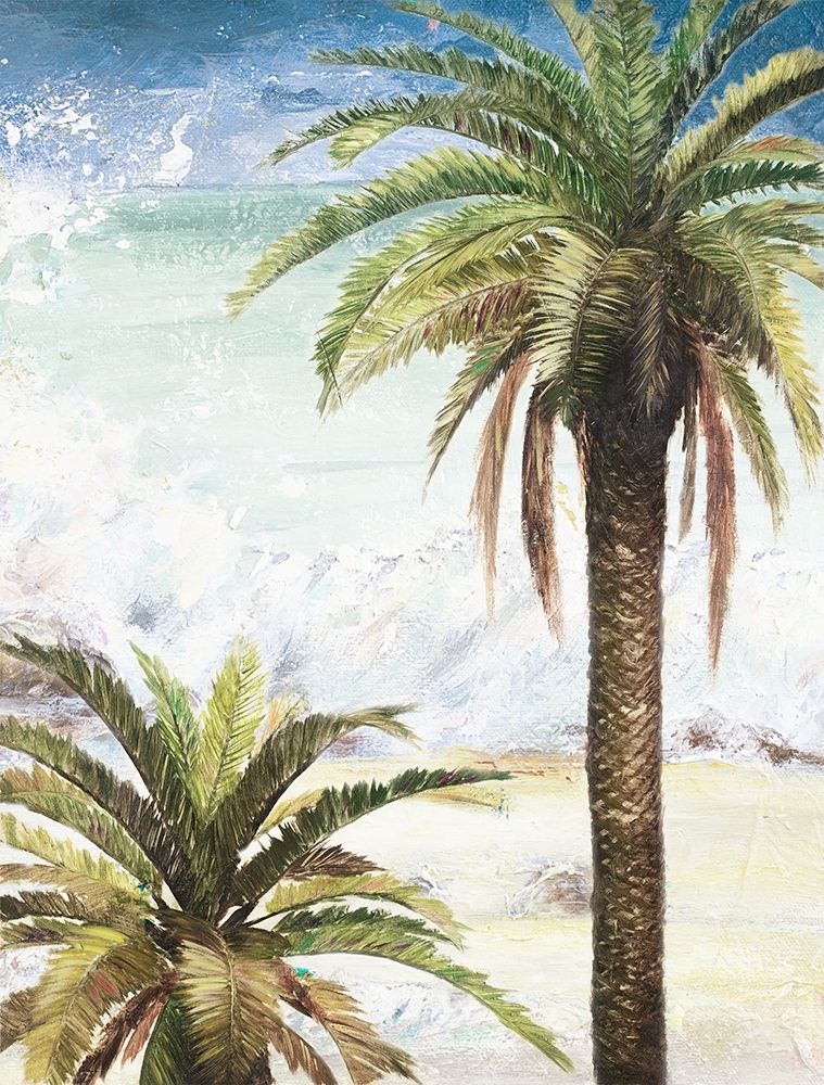 Coastal Palms I art print by Patricia Pinto for $57.95 CAD
