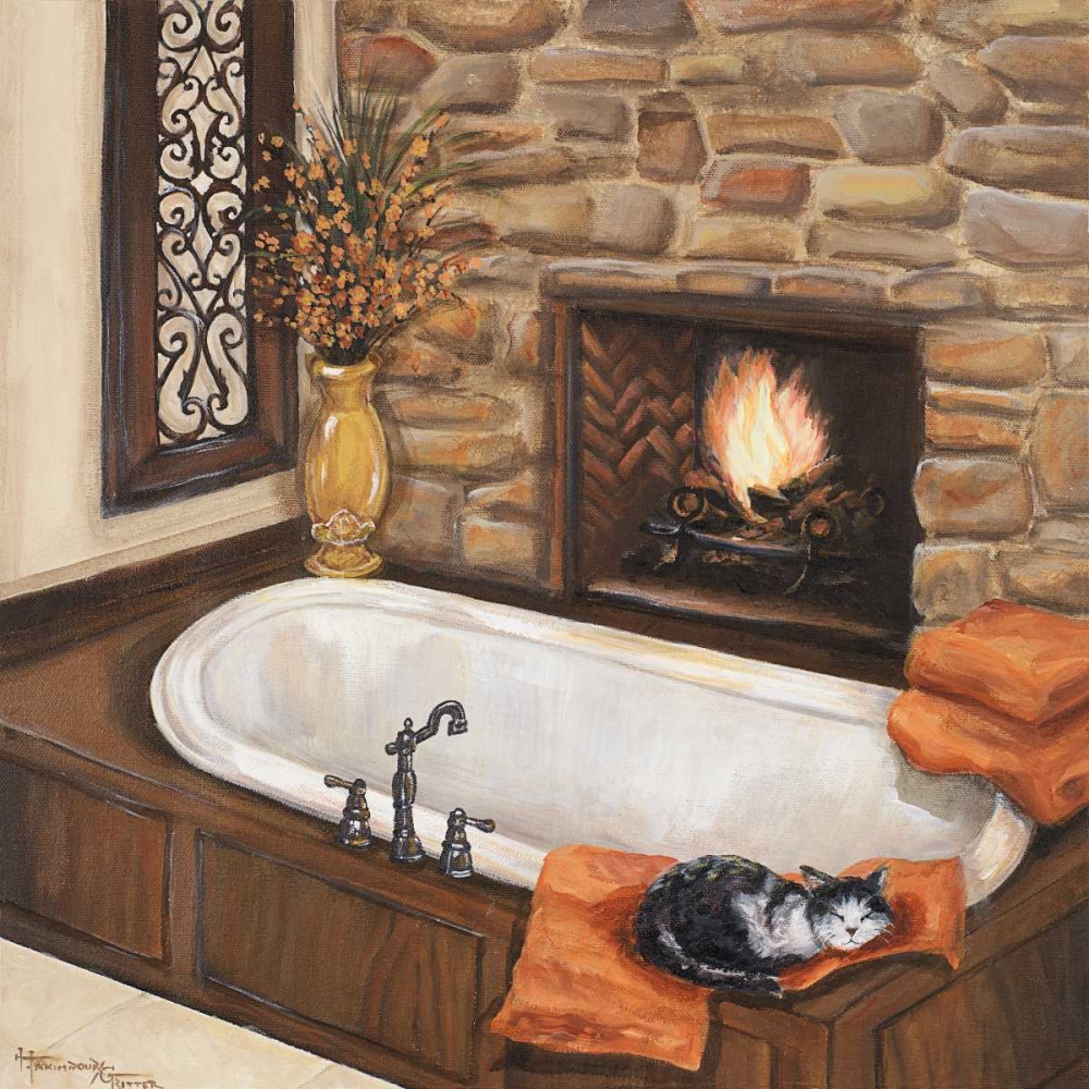 Fireplace Escape I art print by Hakimipour-Ritter for $57.95 CAD