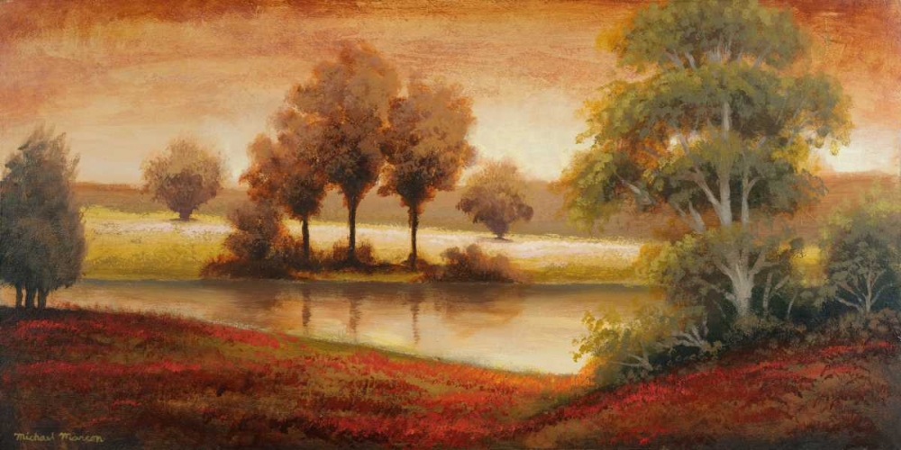 Gleaming Landscape art print by Michael Marcon for $57.95 CAD