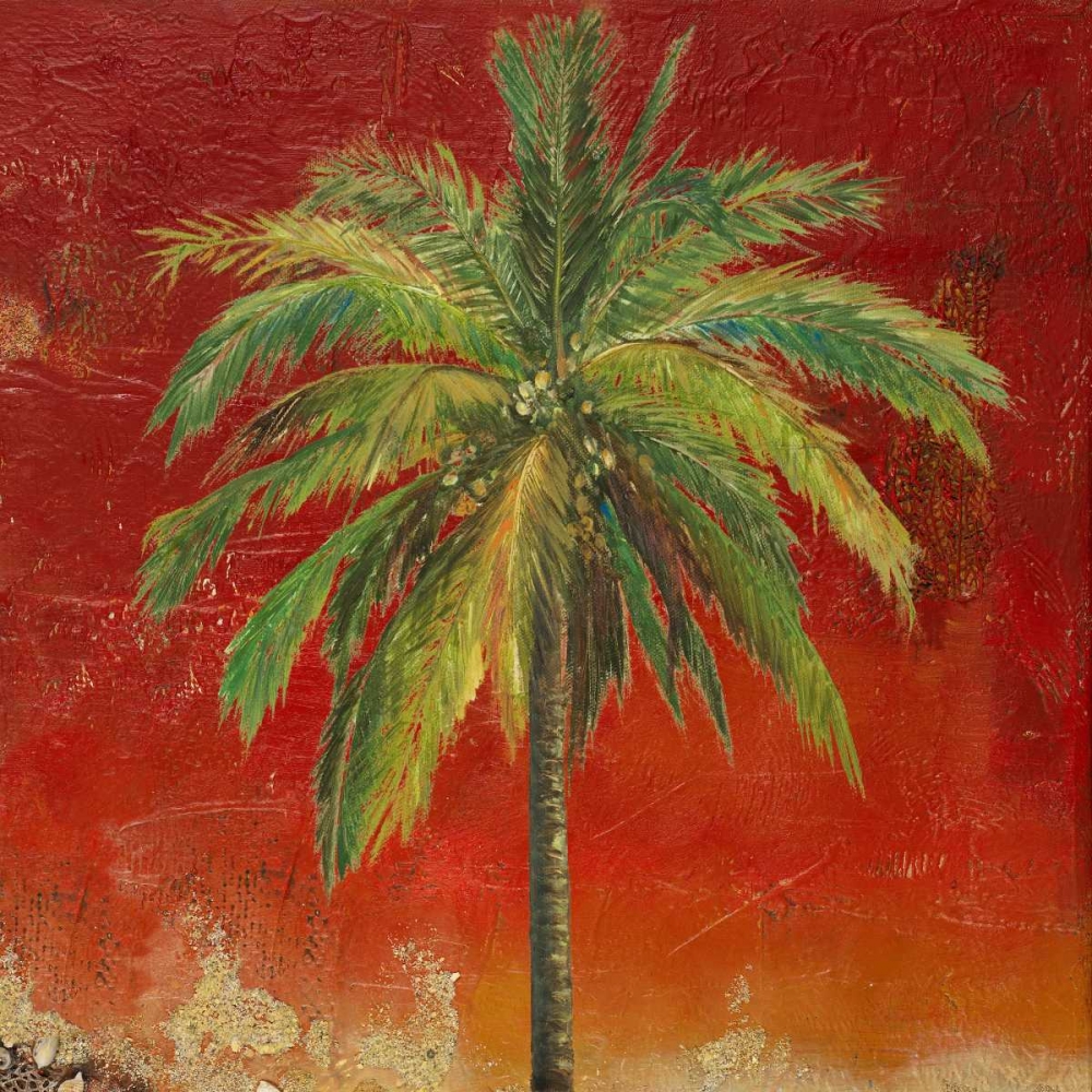 La Palma on Red I art print by Patricia Pinto for $57.95 CAD