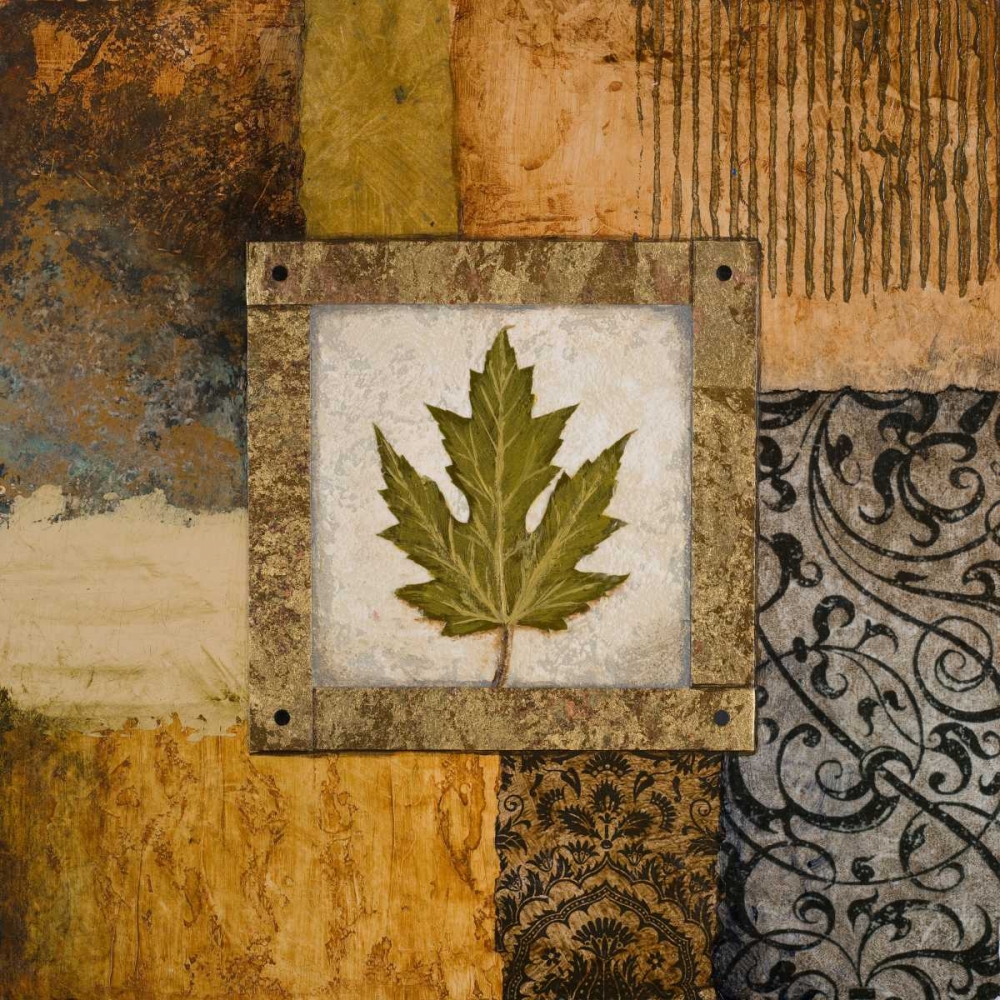 Fallen Leaf II - green art print by Michael Marcon for $57.95 CAD