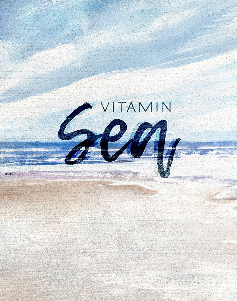 Vitamin Sea art print by Kingsley for $57.95 CAD