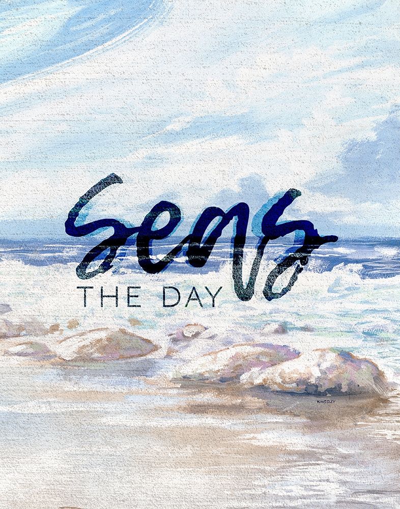 Seas the Day art print by Kingsley for $57.95 CAD
