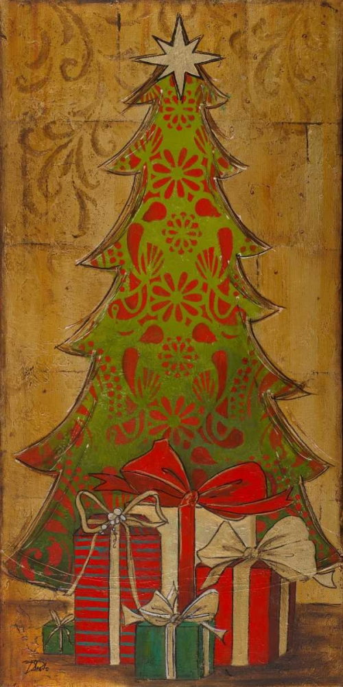 Christmas Tree I art print by Patricia Pinto for $57.95 CAD