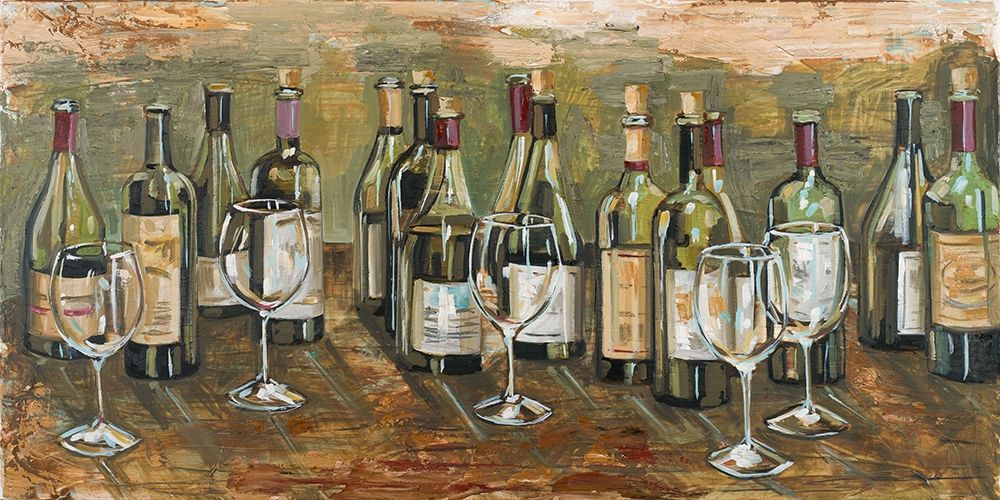 Wine Bar art print by Heather A. French-Roussia for $57.95 CAD