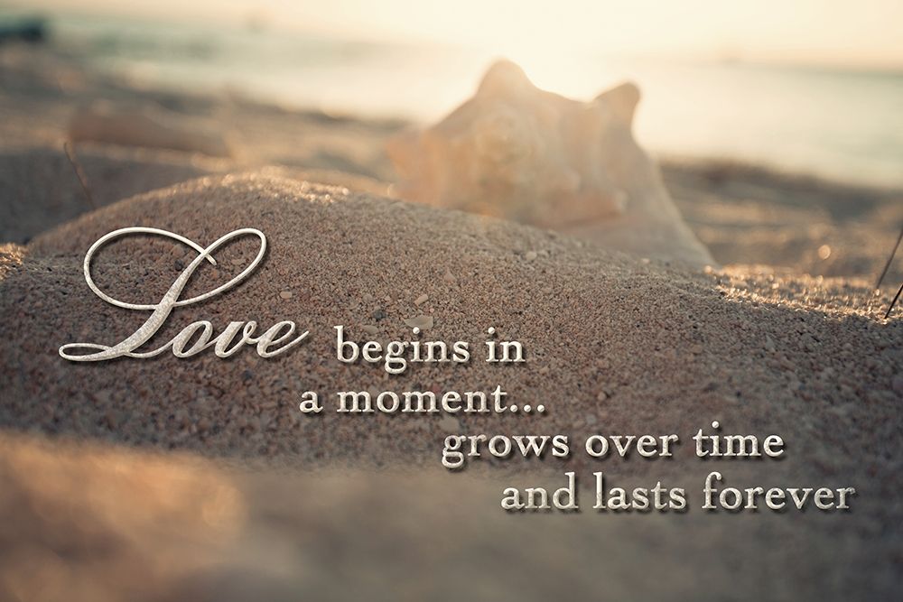Love Begins In A Moment art print by Susan Bryant for $57.95 CAD