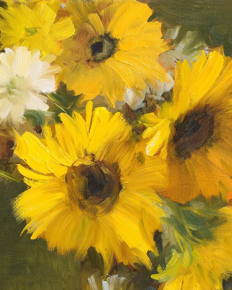 Bright Yellow Sunflowers art print by Lanie Loreth for $57.95 CAD