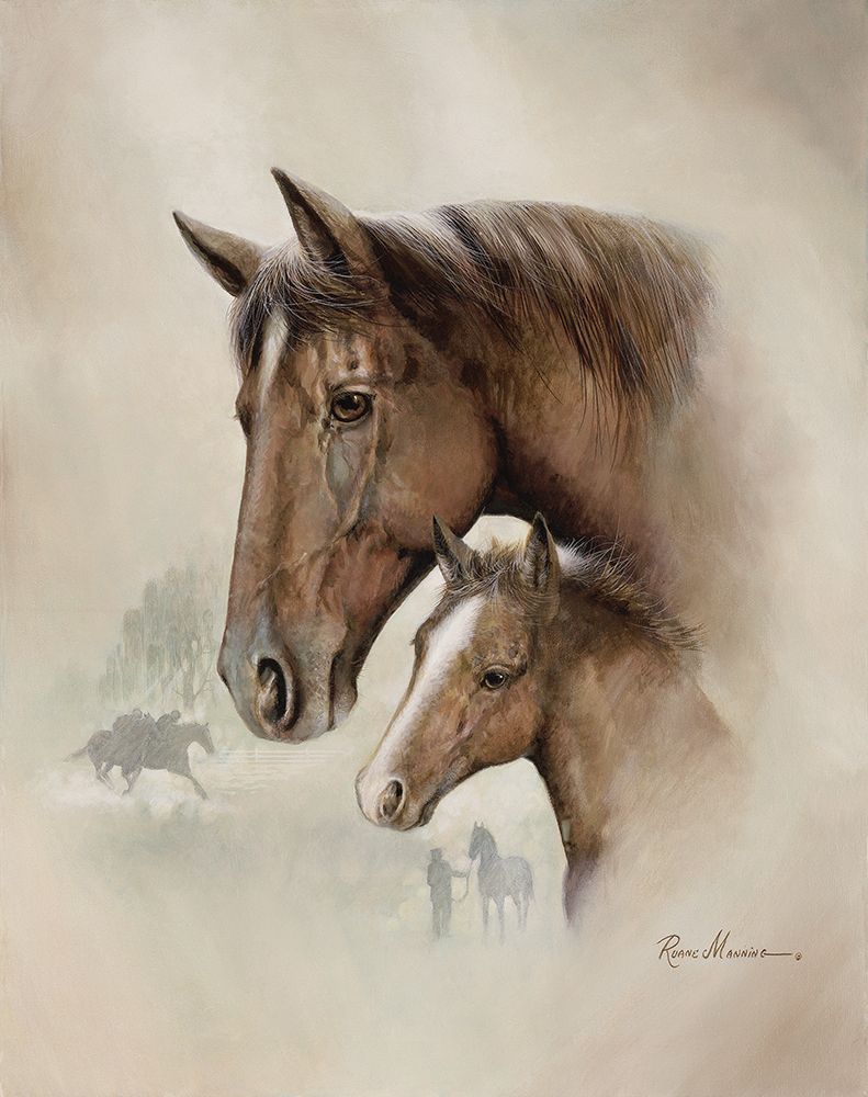 Race Horse III art print by Ruane Manning for $57.95 CAD
